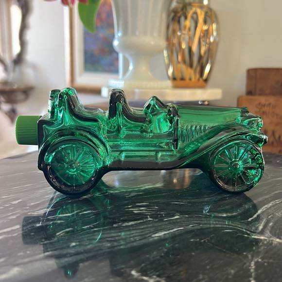 Vintage Avon Station Wagon Wild Country Aftershave Antique Glass Decanter Bottle - Picture 5 of 13